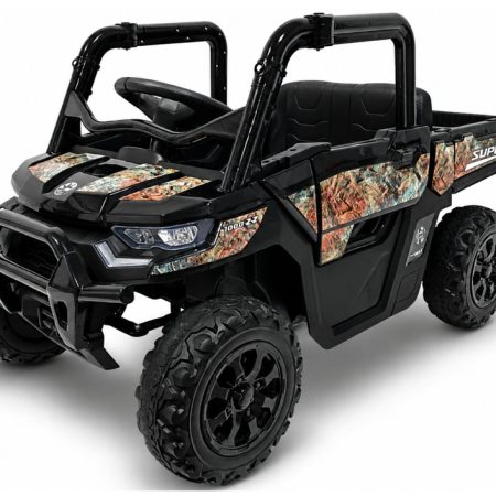 Elektromos kisautó Off Road 4×4 24 V fekete