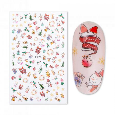 Matrica Christmas 78-3_F278 ()