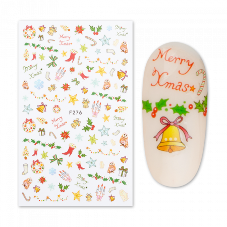 Matrica Christmas 78-6_F276 ()
