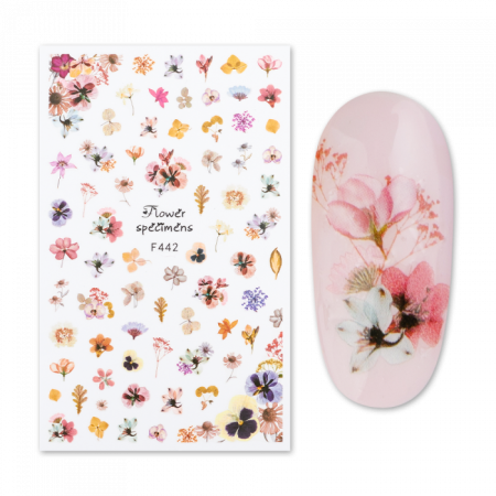 Matrica Flower 83-3_F442 ()