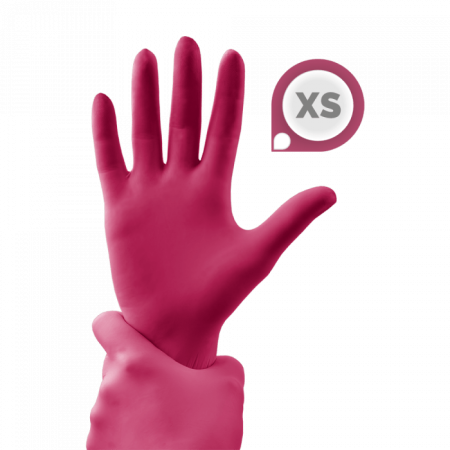 Gumikesztyű - Fuchsia XS (XS