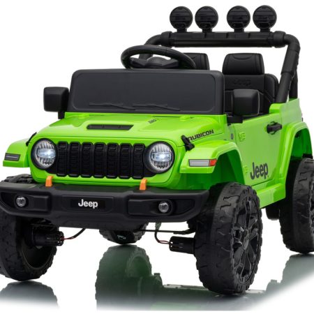 Elektromos kisautó Jeep Rubicon 24 V 2x200 W zöld