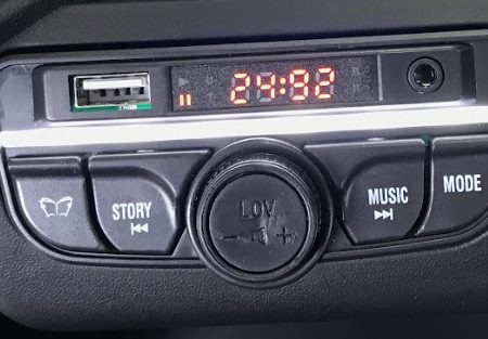 Zenei panel elektromos kisautóhoz 12V