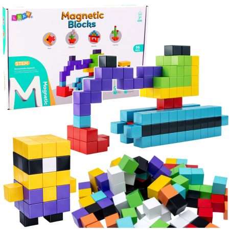 Mágneses építőjáték 2D és 3D konstrukciókhoz