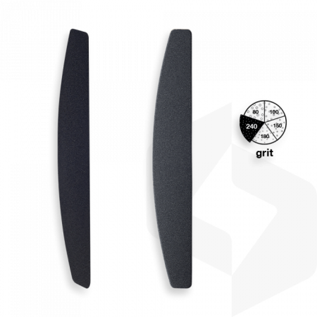 Staleks - Félhold Öntapadó Utántöltő Körömreszelő Papír 240 grit 50 db DFE-42-240 (50 db)