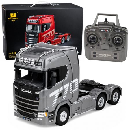 Távirányítós kamion R/C Scania Huina 1501 1:8 ezüst