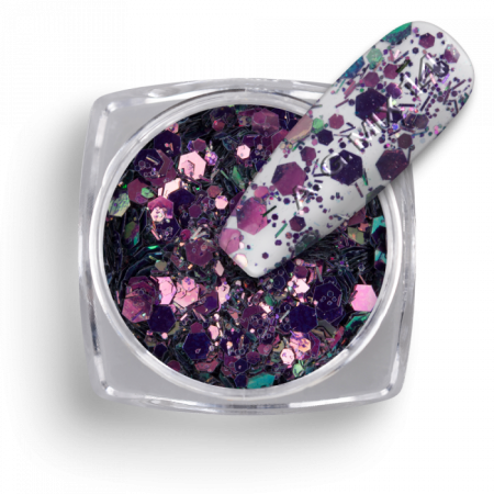 Csillámpor Abstract Glitter Mix 14 ()
