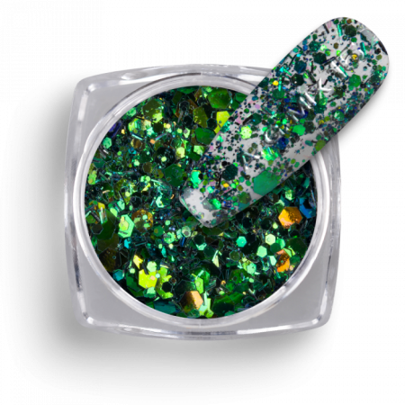 Csillámpor Abstract Glitter Mix 15 ()