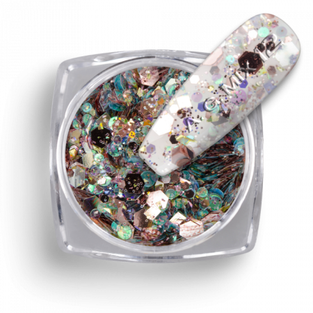 Csillámpor Abstract Glitter Mix 12 ()
