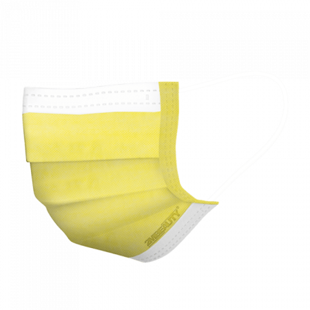 Maszk 2m - Sárga (50 db)