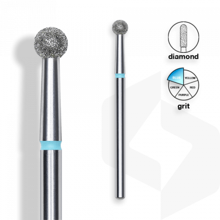 Staleks - Gyémánt Csiszolófej Gömb 3