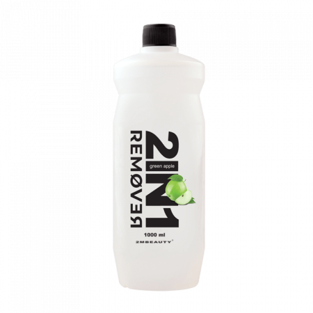 2in1 Gél Lakk Leoldó és Lakklemosó Folyadék - Green Apple (1000ml )