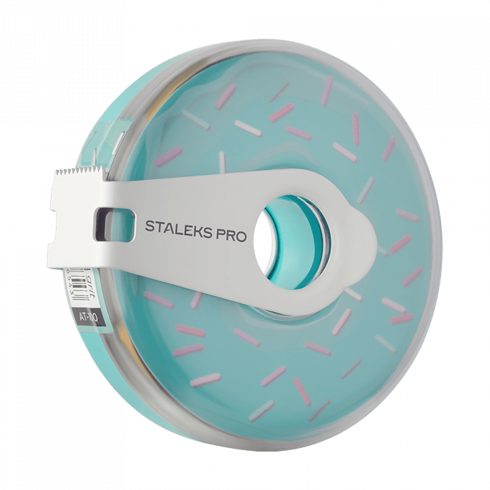 Staleks - Öntapadó Utántöltő Csiszolópapír Tekercs Műanyag Tokban 100 grit AT-100 ()