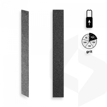 Staleks - Egyenes Ráhúzható Utántöltő Körömreszelő Papír 100 grit - 50 db DFCE-22-100 (50 db)