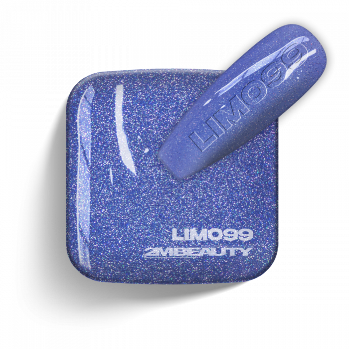 Gel Lack - Csillámos LIM099 - HEMA Mentes (13 ml)