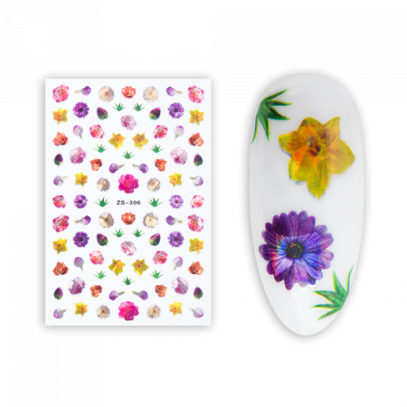 Matrica Flower ZS-306 ()