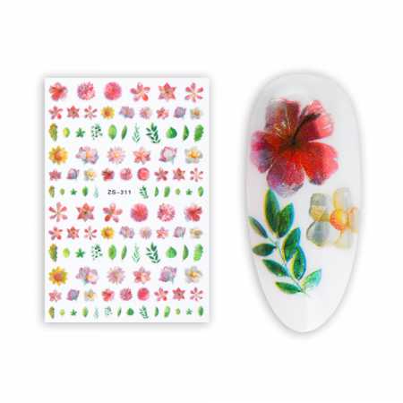 Matrica Flower ZS-311 ()