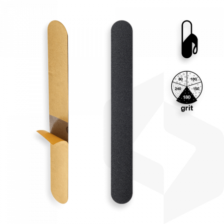 Staleks - Egyenes Öntapadó Utántöltő Körömreszelő Papír 180 grit - 30 db DFE-20-180 (30 db)