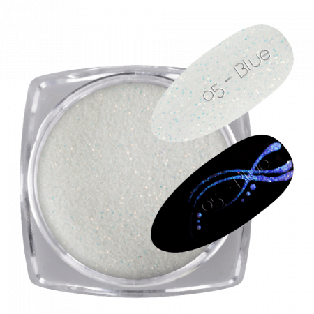 Glow Glitter White 05 - Blue ()