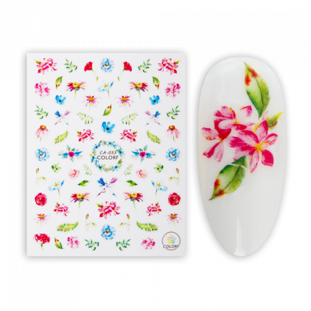 Matrica Flowers CA-033 ()