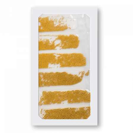 Szórógyöngy mix 6 méretben (Gold)