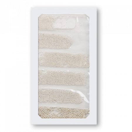 Szórógyöngy mix 6 méretben (Silver)