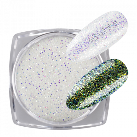 Csillámpor AB White (db)