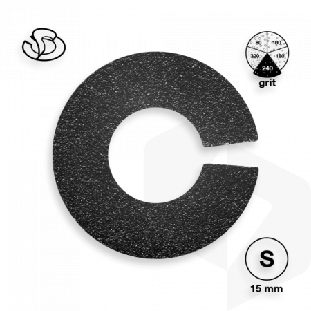 Staleks - Pododisc Íves Csiszolópapír Pro S 240 grit - 50 db PDFR-15-240 ()