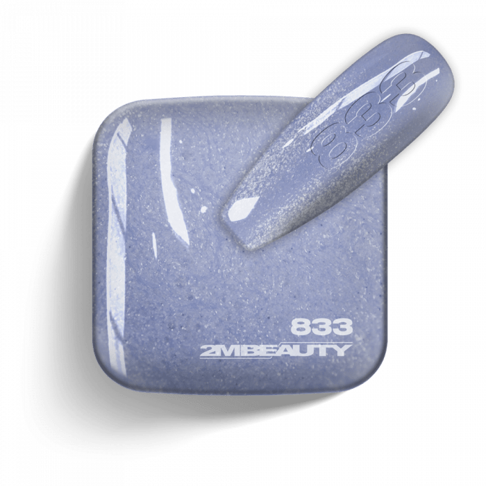 Gel Lack - Csillámos 0833 - HEMA Mentes (13 ml)