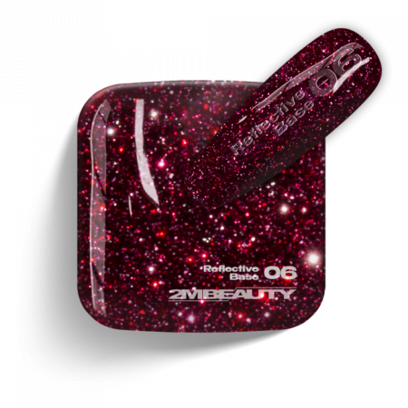 Gel Lack - Reflective Base 06 - HEMA Mentes (13 ml)