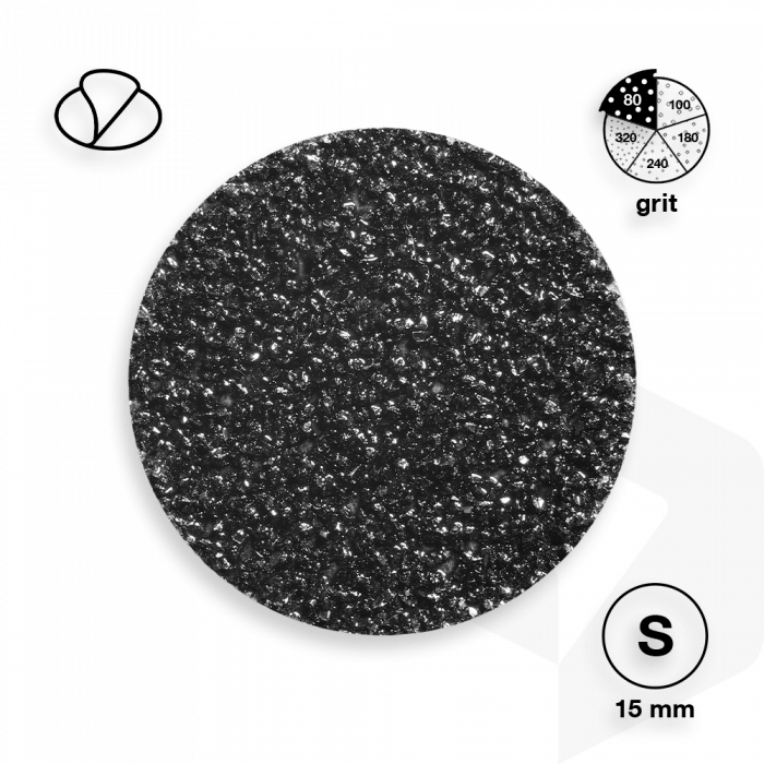 Staleks - Pododisc Csiszolópapír Pro S - 80 grit - 50db - PDF-15-80 ()