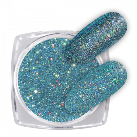 Glitter Laser Mix Blue 02 ()