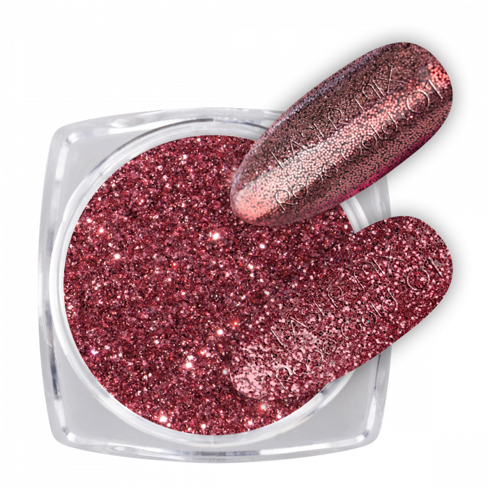 Glitter Laser Mix Rose Gold 01 ()