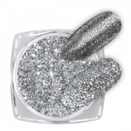 Glitter Silver Mix 01 ()
