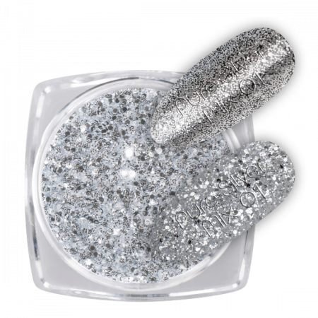 Glitter Pure Silver Mix 01 ()