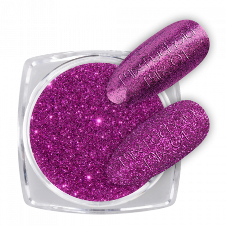 Glitter Mix Fuchsia 01 ()