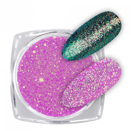 Glitter Mix AB Pink 02 ()