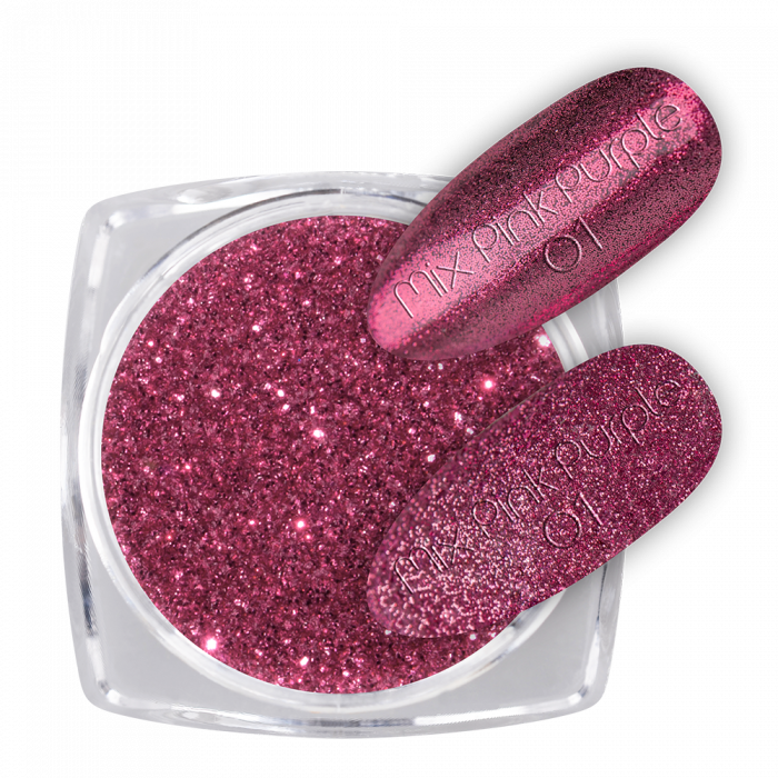 Glitter Mix Pink Purple 01 ()
