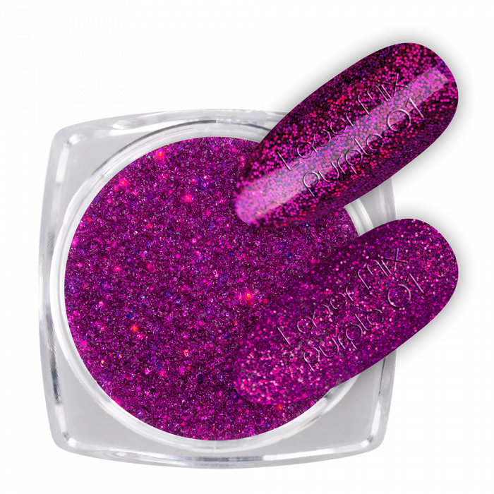 Glitter Laser Mix Purple 01 ()