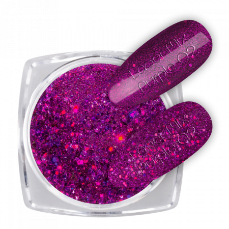 Glitter Laser Mix Purple 02 ()