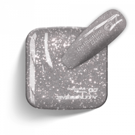 Gel Lack - Reflective Base 07 - HEMA Mentes (13 ml)