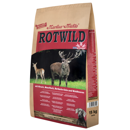 Markus-Mühle ROTWILD Hirsch 15 kg kutyatáp