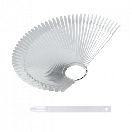 Nyeles Mandula Tip Fém Gyűrűvel (50 db-os) (Clear