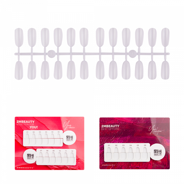 Tipek bemutató kerethez 120db-os (Clear