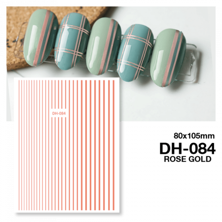 Köröm Matrica DH-084 (Rose Gold) ()