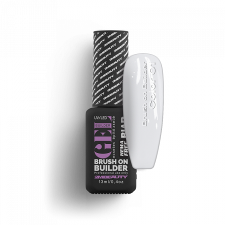 Brush On Builder Color 01 - HEMA Mentes Ecsetes Építőzselé (13 ml)