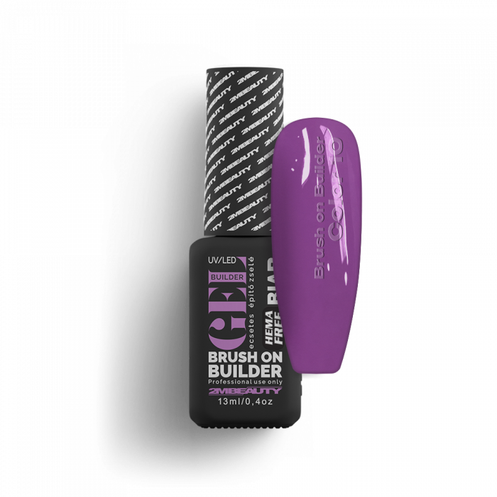 Brush On Builder Color 10 - HEMA Mentes Ecsetes Építőzselé (13 ml)