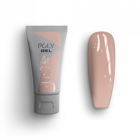 Polygel - Nude - HEMA Mentes Építőzselé (30g)