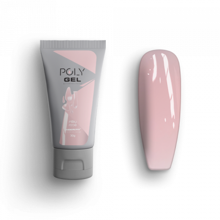 Polygel - Milky Rose - HEMA Mentes Építőzselé (30g)
