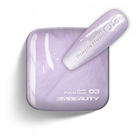 Gel Lack - Satin - 03 Purple Haze - HEMA Mentes (13 ml)